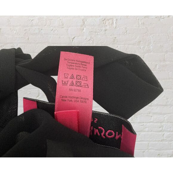 Betsey Johnson Black Sheer Lace Babydoll Nightgown – Size S - Picture 16 of 16